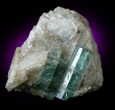 Beryl var. Aquamarine from Walden Mine, Portland, Middlesex County, Connecticut