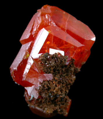 Wulfenite from Red Cloud Mine, Silver District, La Paz County, Arizona