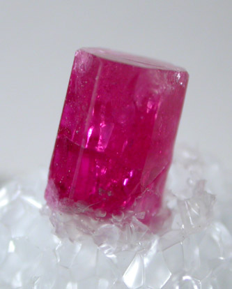 Beryl var. Bixbite (Red Beryl) from Violet #5 Claim, Wah Wah Mountains, Beaver County, Utah