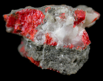 Duranusite and Realgar from Duranus, Alpes-Maritimes, France (Type Locality for Duranusite)