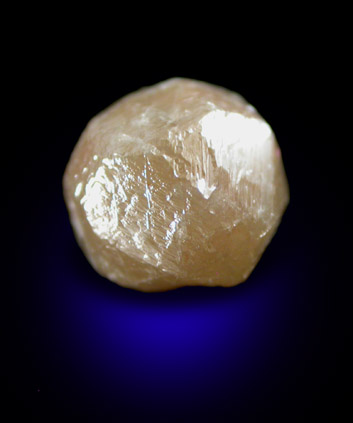 Diamond (1.9 carat cubo-octahedral crystal) from Mbuji-Mayi (Miba), 300 km east of Tshikapa, Democratic Republic of the Congo