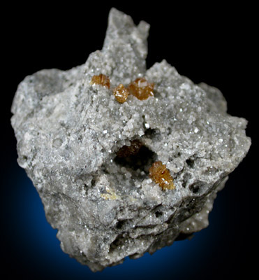 Sphalerite with minor Dolomite and Calcite from Frontier Dolostone Products Quarry, Lockport, Niagara County, New York