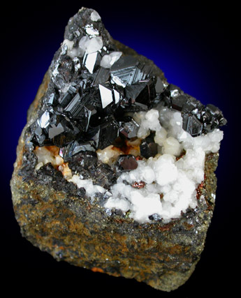 Sphalerite - Spinel-law twins from Naica Mine, Saucillo, Chihuahua, Mexico