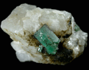 Beryl var. Emerald from Carnaiba District, Bahia, Brazil