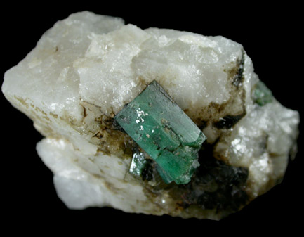 Beryl var. Emerald from Carnaiba District, Bahia, Brazil
