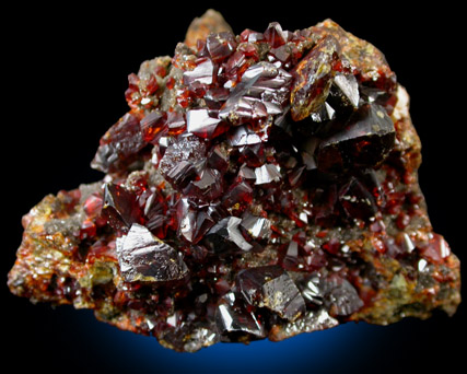 Sphalerite var. Ruby Jack from Mid-Continent Mine, Picher, Ottawa County, Oklahoma