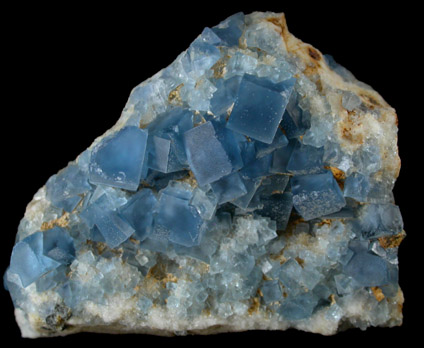 Fluorite from Blanchard Mine, Hansonburg District, 8.5 km south of Bingham, Socorro County, New Mexico