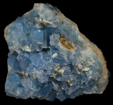 Fluorite from Blanchard Mine, Hansonburg District, 8.5 km south of Bingham, Socorro County, New Mexico