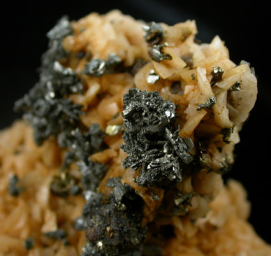 Marcasite on Dolomite from Tri-State Lead-Zinc Mining District, near Joplin, Jasper County, Missouri