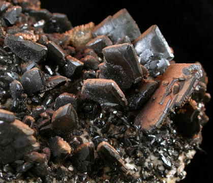 Descloizite from Berg Aukas Mine, 16 km ENE of Grootfontein, Otavi Mountain Land, Namibia