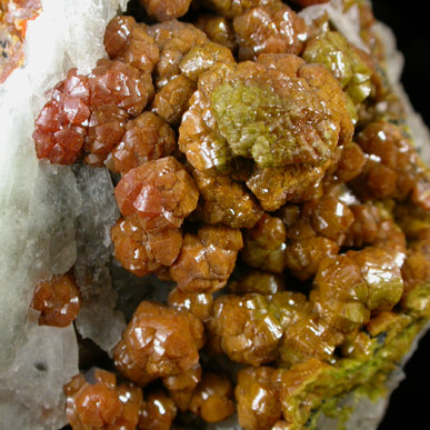 Mimetite var. Campylite from Dry Gill Mine, Cumberland, England