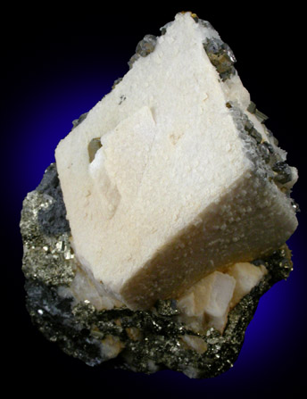 Dolomite pseudomorph after Calcite from Viburnum Trend, Missouri