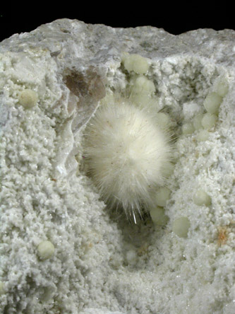Okenite, Gyrolite, Laumontite from Pune District, Maharashtra, India