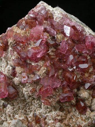 Rhodochrosite from Uchucchaqua Mine, Lima Department, Peru