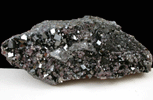 Magnetite (rare cubic habit), Sphalerite, Halite from ZCA #4 Mine, 2500' level, Balmat, St. Lawrence County, New York