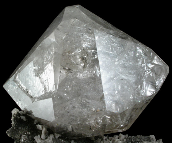 Quartz var. Herkimer Diamond from Eastern Rock Products Quarry (Benchmark Quarry), St. Johnsville, Montgomery County, New York