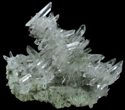 Quartz with Cookeite from Huaron District, Cerro de Pasco Province, Pasco Department, Peru