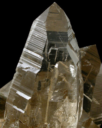 Quartz with Muscovite from Hiddenite, Alexander County, North Carolina