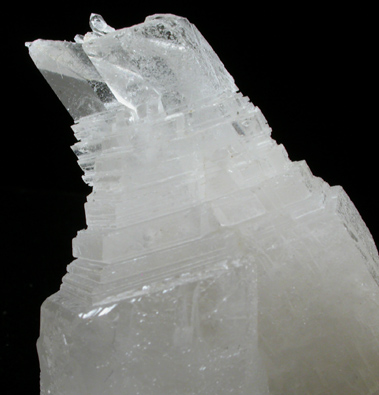 Quartz (unusual stepped growth) from Dalnegorsk, Primorskiy Kray, Russia