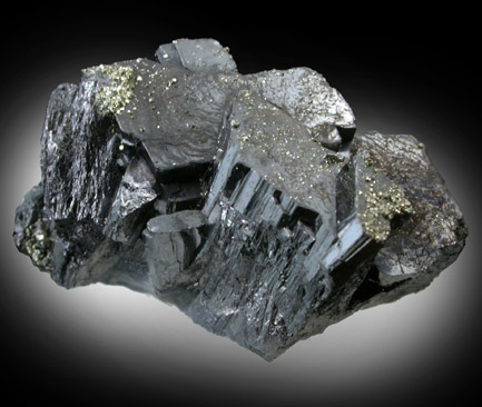 Enargite with Pyrite from Casapalca District, Huarochiri Province, Lima Department, Peru