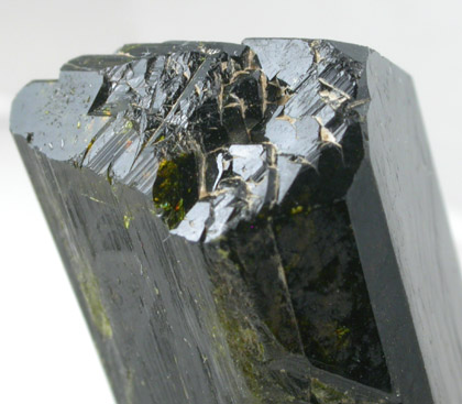 Epidote (twinned crystals) from Green Monster Mountain-Copper Mountain area, south of Sulzer, Prince of Wales Island, Alaska