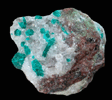 Dioptase from Copiapo, Atacama, Chile