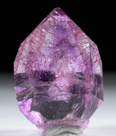 Quartz var. Amethyst with Hematite inclusions from Denny Mountain, King County, Washington