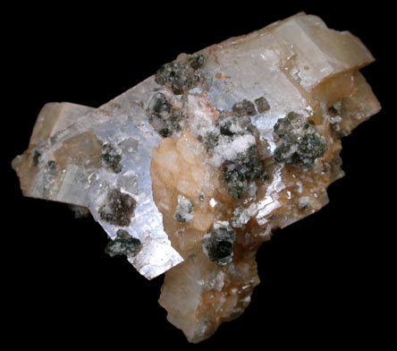 Magnesite with Uvite Tourmaline and Rutile from Brumado District, Serra das Éguas, Bahia, Brazil