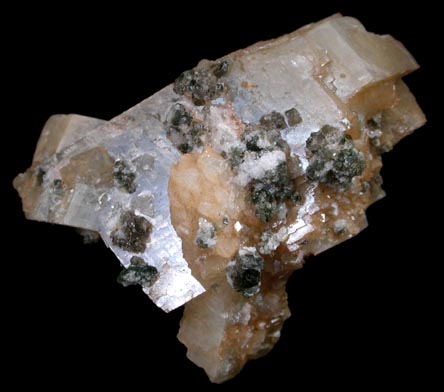 Magnesite with Uvite Tourmaline and Rutile from Brumado District, Serra das guas, Bahia, Brazil