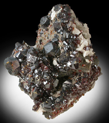 Sphalerite var. Ruby-blende from Tri-State Lead Mining District, Treece, Kansas