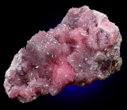 Rhodochrosite pseudomorph after Calcite from Santa Rita Mine, Morococha District, Yauli Province, Lima Department, Peru