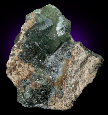 Chrysoberyl var. Alexandrite from Malyshevo Mine, Yekaterina Oblast, Ural Mountains, Russia