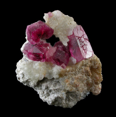 Beryl var. Bixbite (Red Beryl) from Wah Wah Mountains, Beaver County, Utah