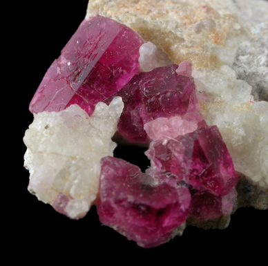 Beryl var. Bixbite (Red Beryl) from Wah Wah Mountains, Beaver County, Utah