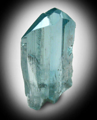 Euclase (repaired) from El Oriente Mine, Chivor, Boyaca, Colombia