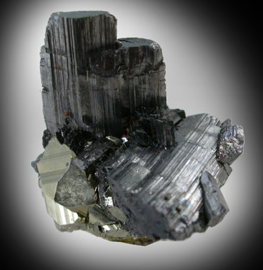 Enargite and Pyrite from Butte Mining District, Summit Valley, Silver Bow County, Montana