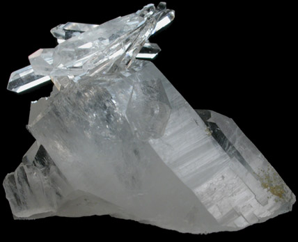 Quartz on Quartz from Jeffrey Quarry, near North Little Rock, Pulaski County, Arkansas