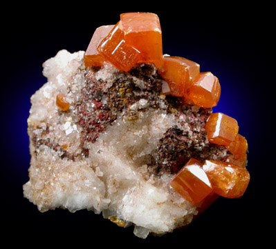 Wulfenite from Ahumada Mine, Sierra Los Lamentos, Chihuahua, Mexico