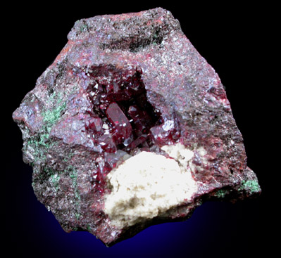 Cuprite from Bisbee, Warren District, Cochise County, Arizona