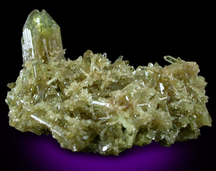 Vesuvianite from Jeffrey Mine, Asbestos, Qubec, Canada