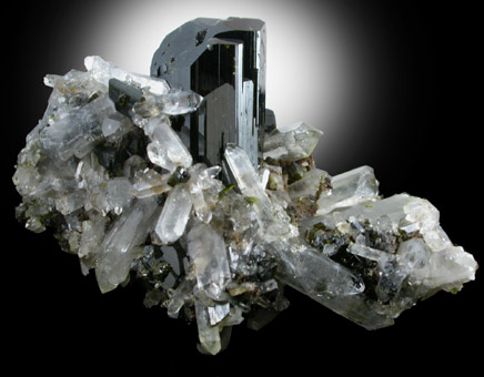 Epidote and Quartz from Green Monster Mountain-Copper Mountain area, south of Sulzer, Prince of Wales Island, Alaska