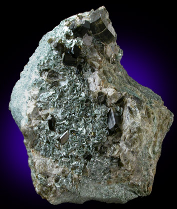 Vesuvianite from Chatillon, Valle d' Aosta, Italy