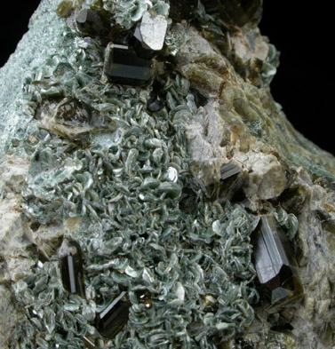 Vesuvianite from Chatillon, Valle d' Aosta, Italy