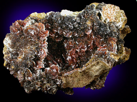 Descloizite from Berg Aukas Mine, 16 km ENE of Grootfontein, Otavi Mountain Land, Namibia