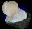 Stilbite on Quartz from Pune District, Maharashtra, India