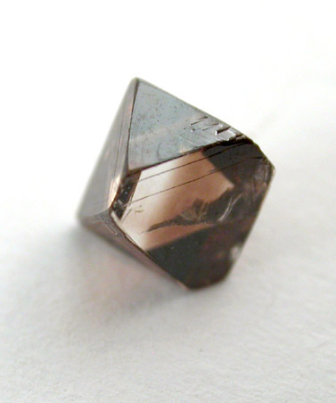 Diamond (0.93 carat octahedral crystal) from South Africa