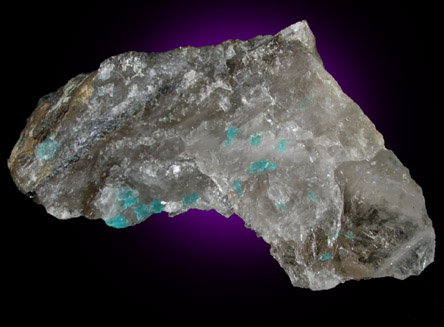 Turquoise from Bishop Mine, Lynch Station, Campbell County, Virginia