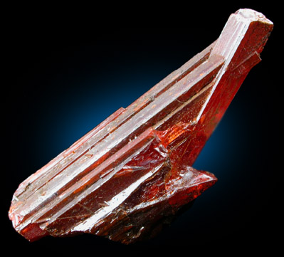 Crocoite from Red Lead Mine, Dundas, Tasmania, Australia