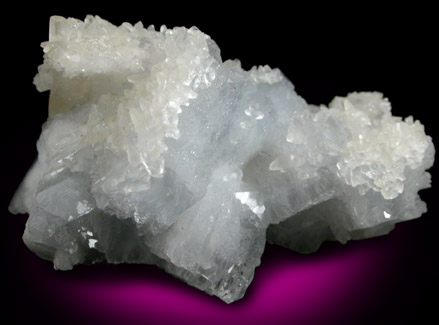 Barite with Calcite from Minerva Mine #1, Sub-Rosiclare Level, Cave-in-Rock District, Hardin County, Illinois