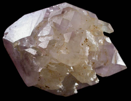 Quartz var. Amethyst from Reel Mine, Iron Station, Lincoln County, North Carolina